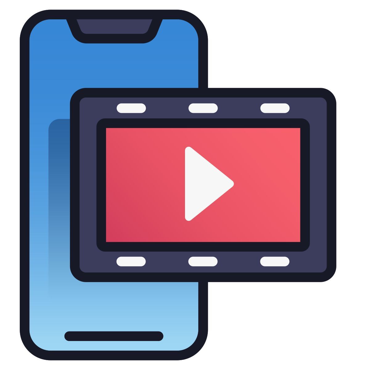 mobiles video icon