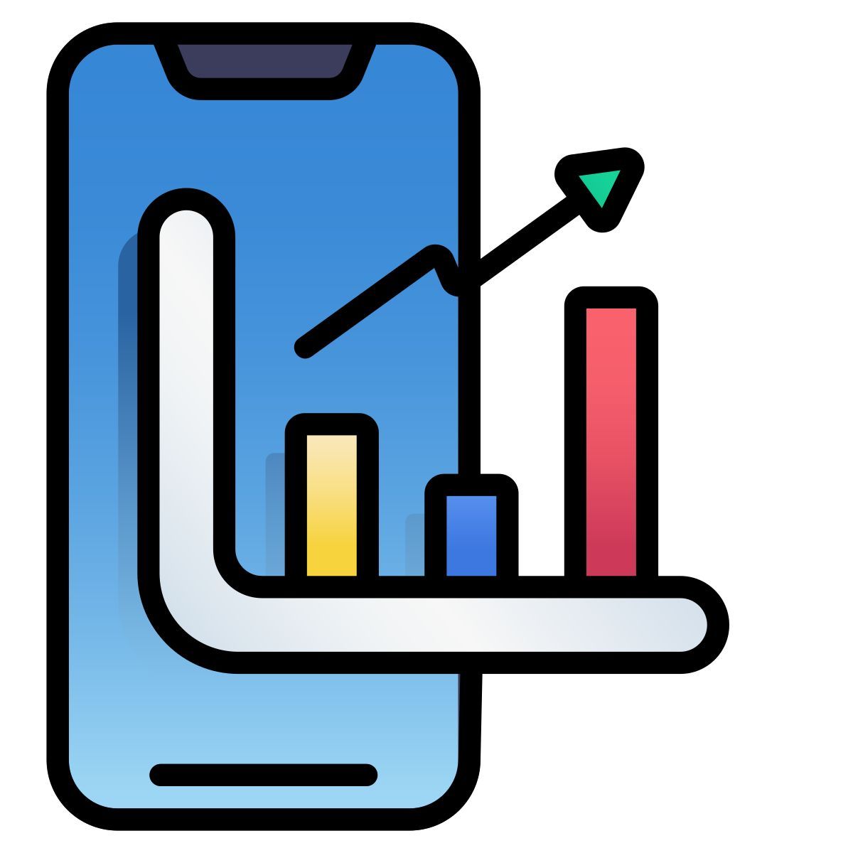 stock chart icon
