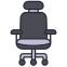 external desk-chair-home-decoration-rabit-jes-outline-color-rabit-jes-2 icon