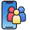 external group-mobile-rabit-jes-outline-color-rabit-jes icon