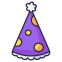 external party-hat-birthday-and-party-rabit-jes-outline-color-rabit-jes icon