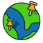 external world-navigation-and-maps-rabit-jes-outline-color-rabit-jes-2 icon