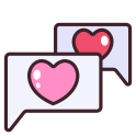 external chat-love-rabit-jes-outline-color-rabit-jes icon