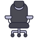 external desk-chair-home-decoration-rabit-jes-outline-color-rabit-jes icon