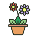 external gerbera-indoor-plant-rabit-jes-outline-color-rabit-jes icon