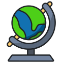 external globe-navigation-and-maps-rabit-jes-outline-color-rabit-jes icon