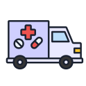 external truck-pharmacy-rabit-jes-outline-color-rabit-jes icon
