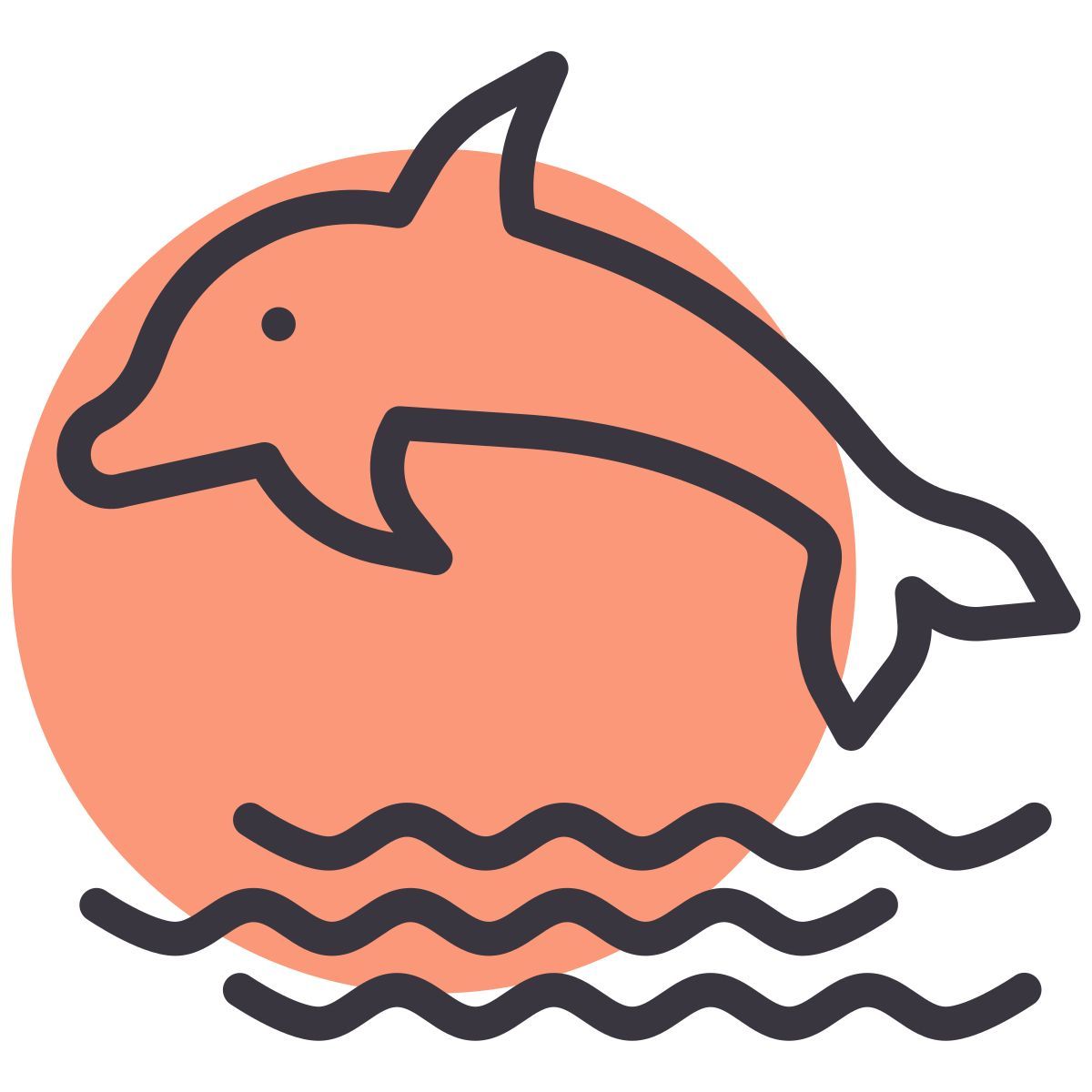 dolphin icon