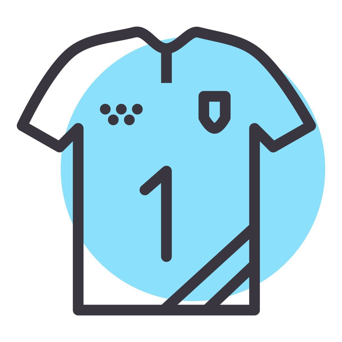 football uniform icon