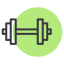 external barbell-olympic-games-random-chroma-amoghdesign icon
