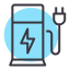 external battery-car-maintenance-and-service-random-chroma-amoghdesign icon