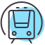 external metro-travel-and-transport-random-chroma-amoghdesign-2 icon