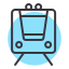 external metro-travel-and-transport-random-chroma-amoghdesign icon