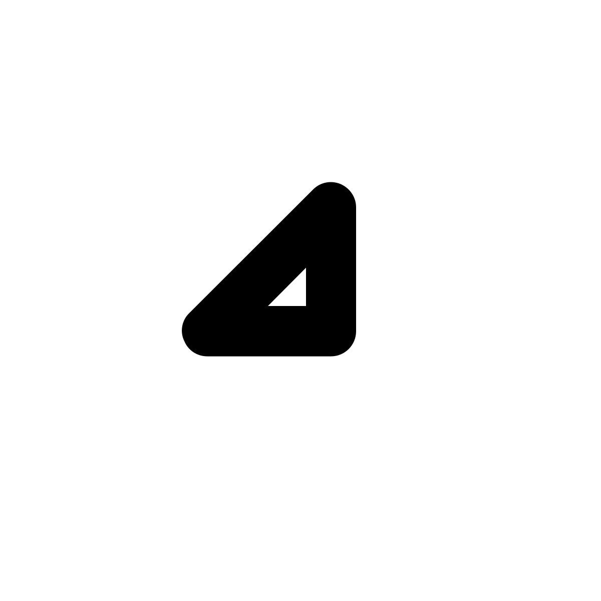 arrow down right icon