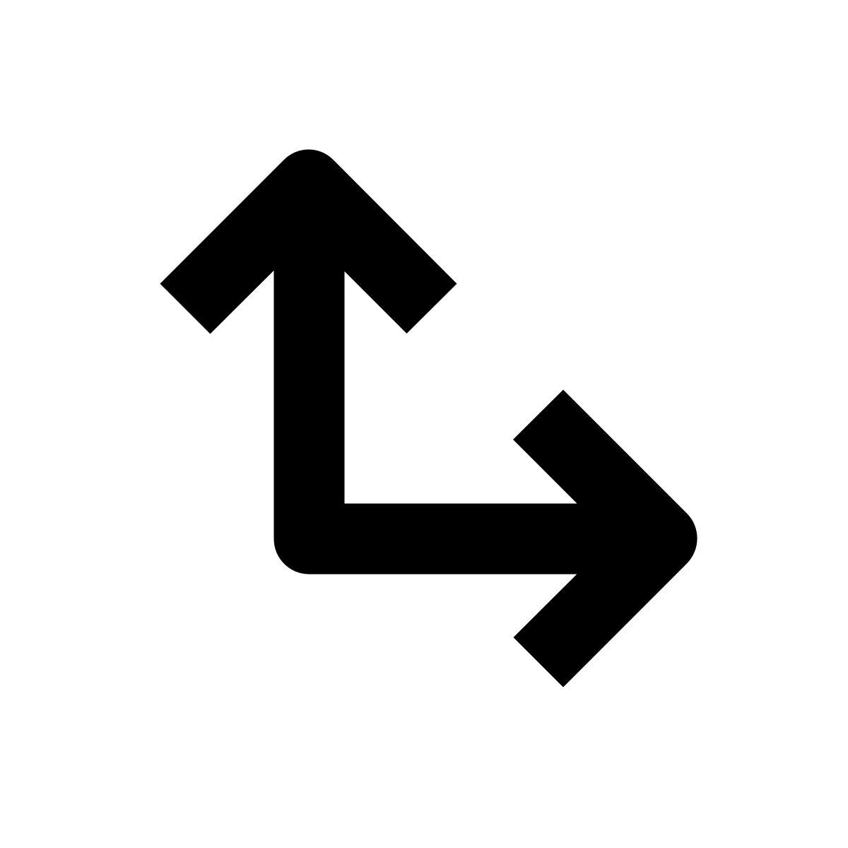 arrow right up icon