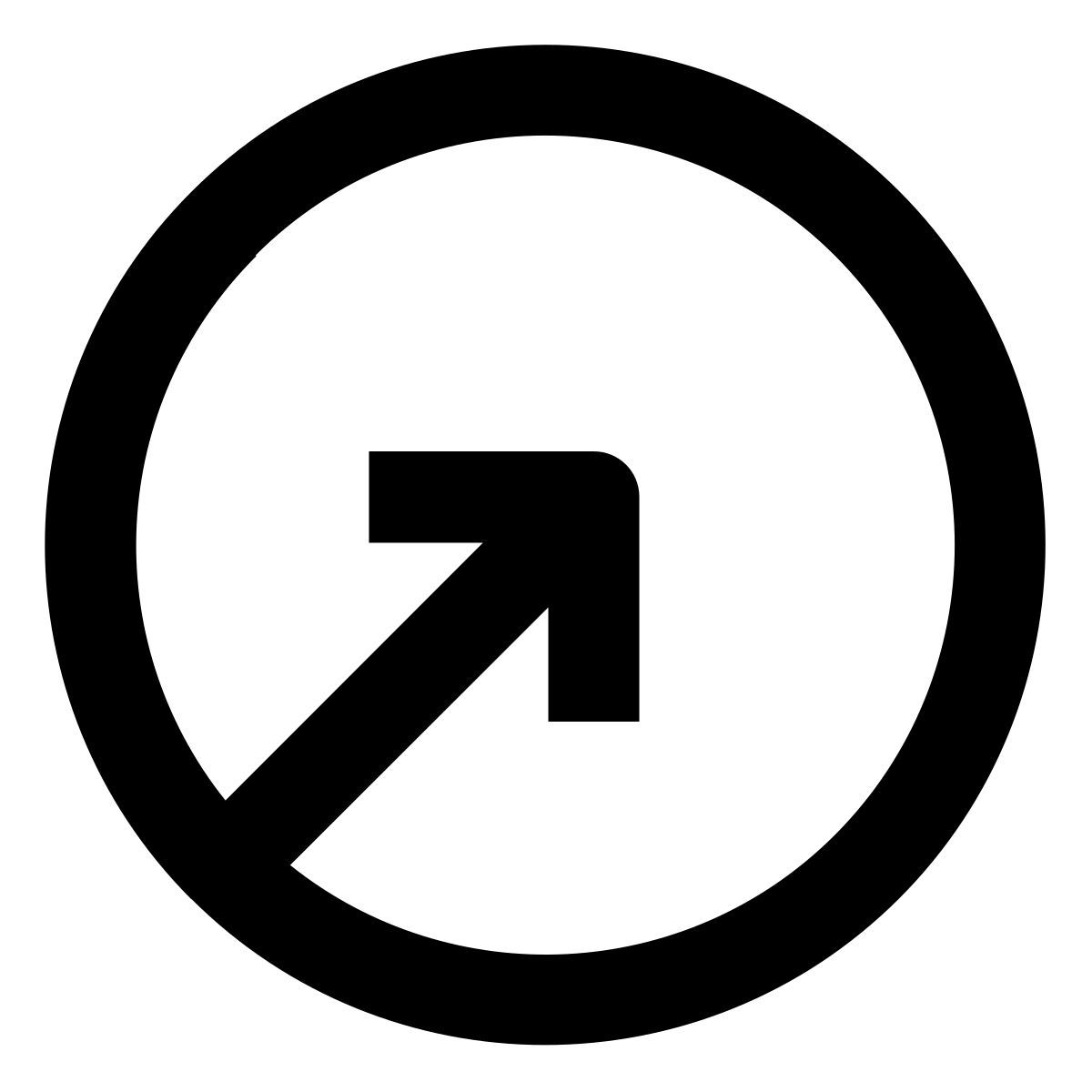 arrow up right icon