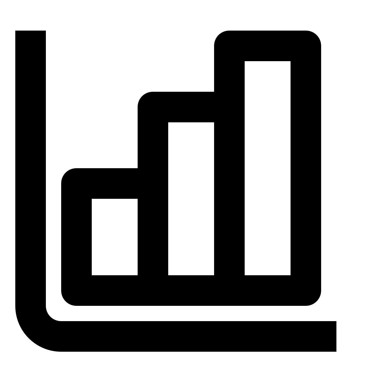 bar chart icon