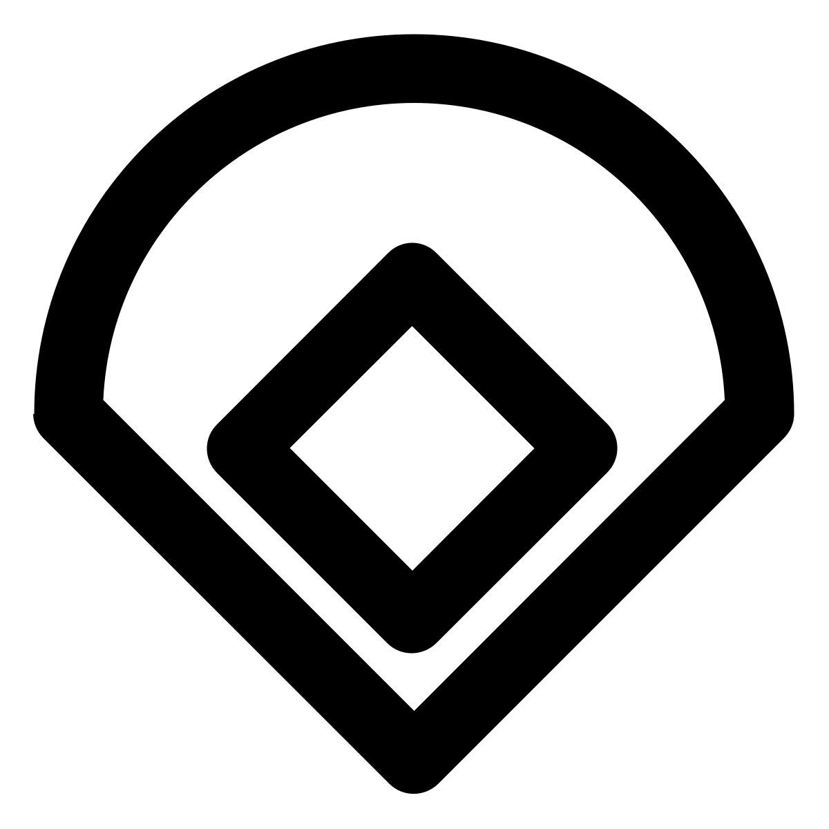 baseball field icon