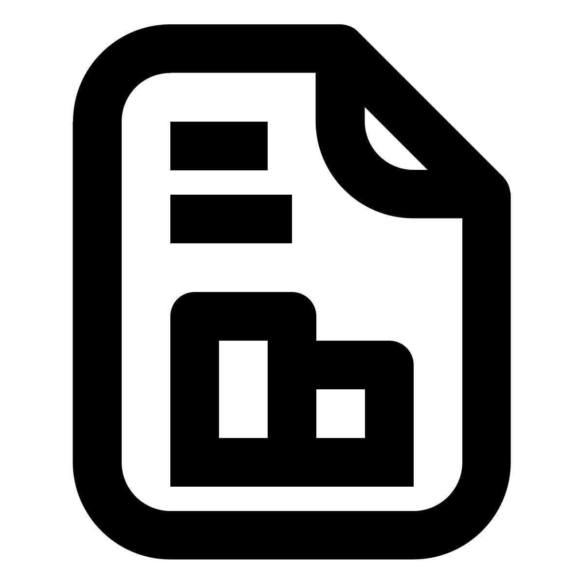 business report icon