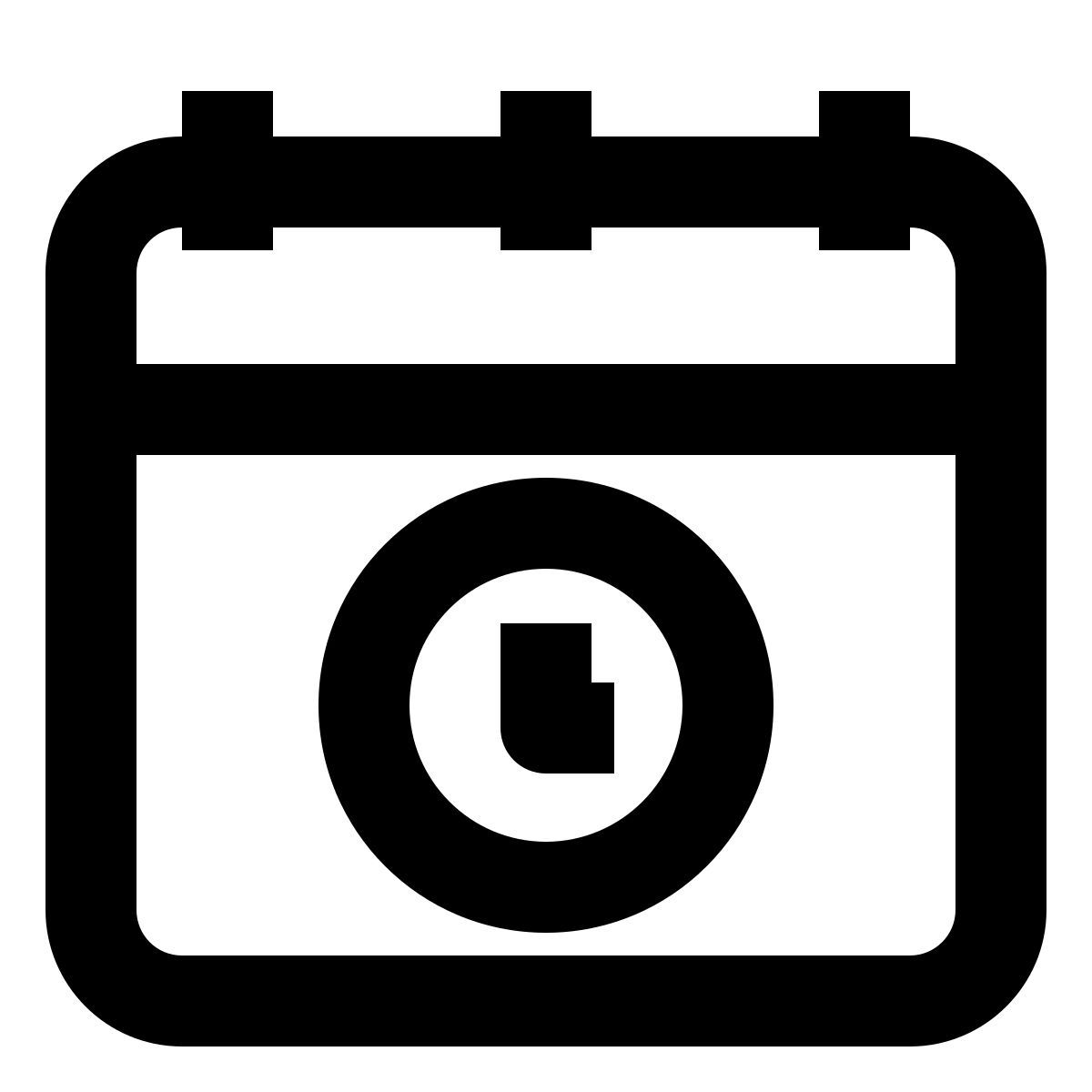 calendar time icon