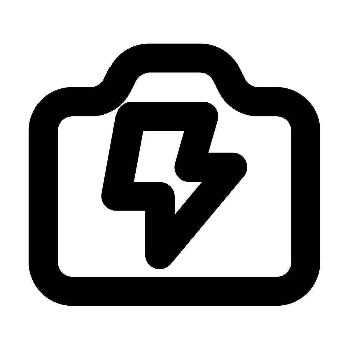 camera flash icon