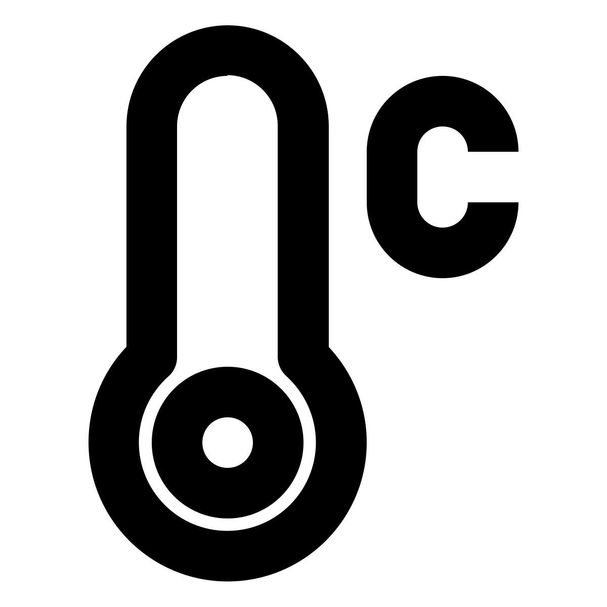 celcius thermometer icon