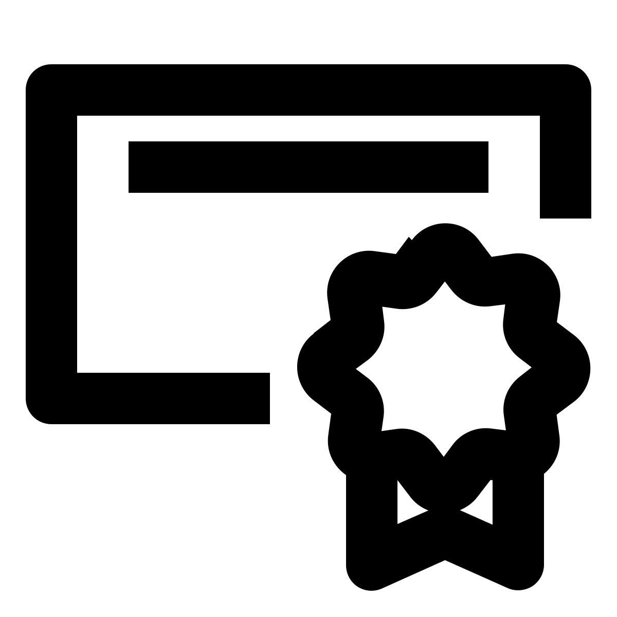 certificate icon