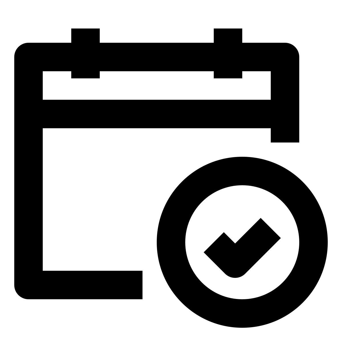 查看日历 icon