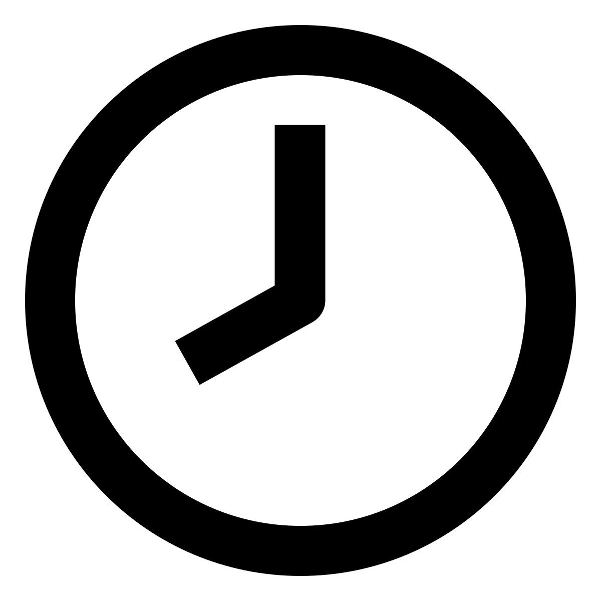 clock eight icon