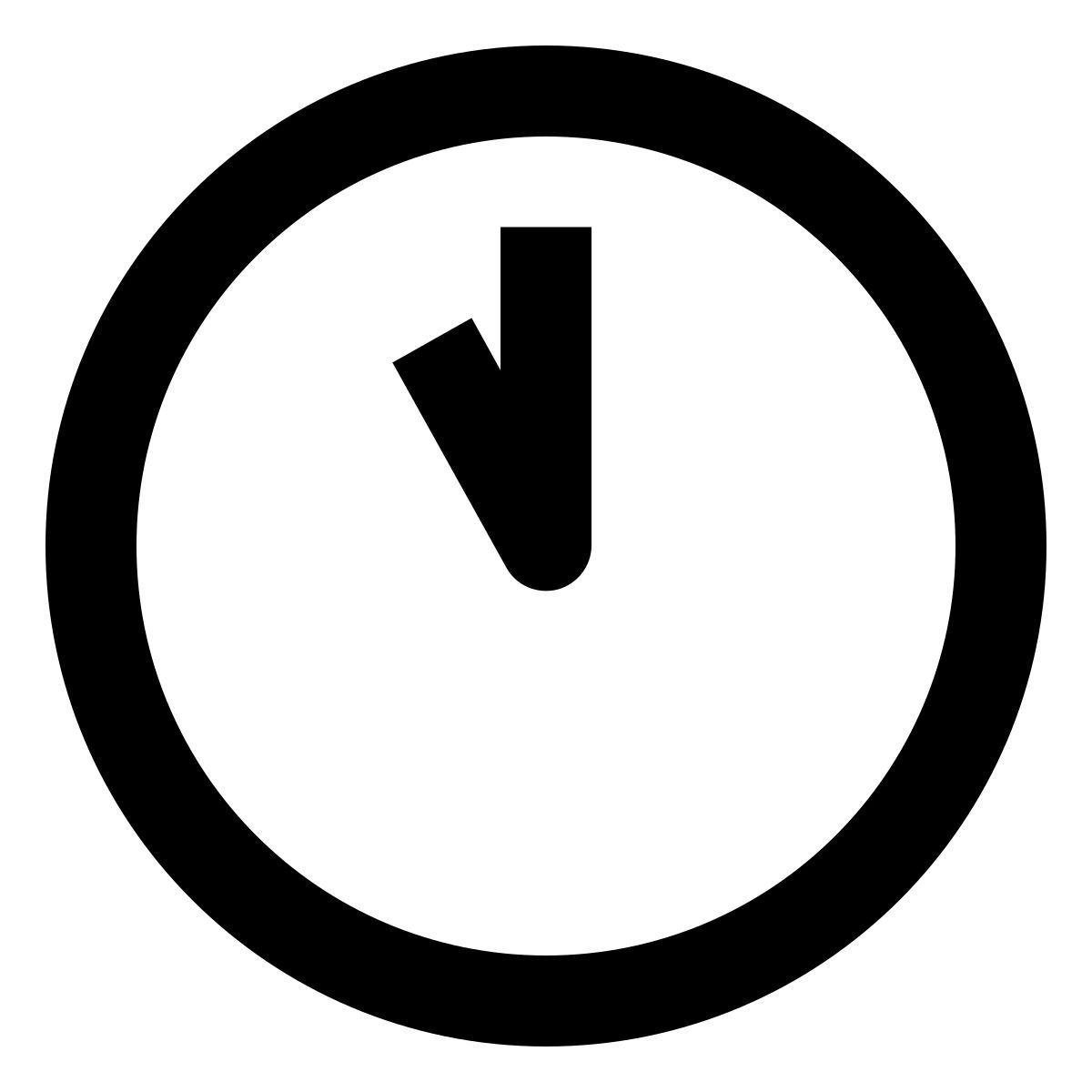 clock eleven icon