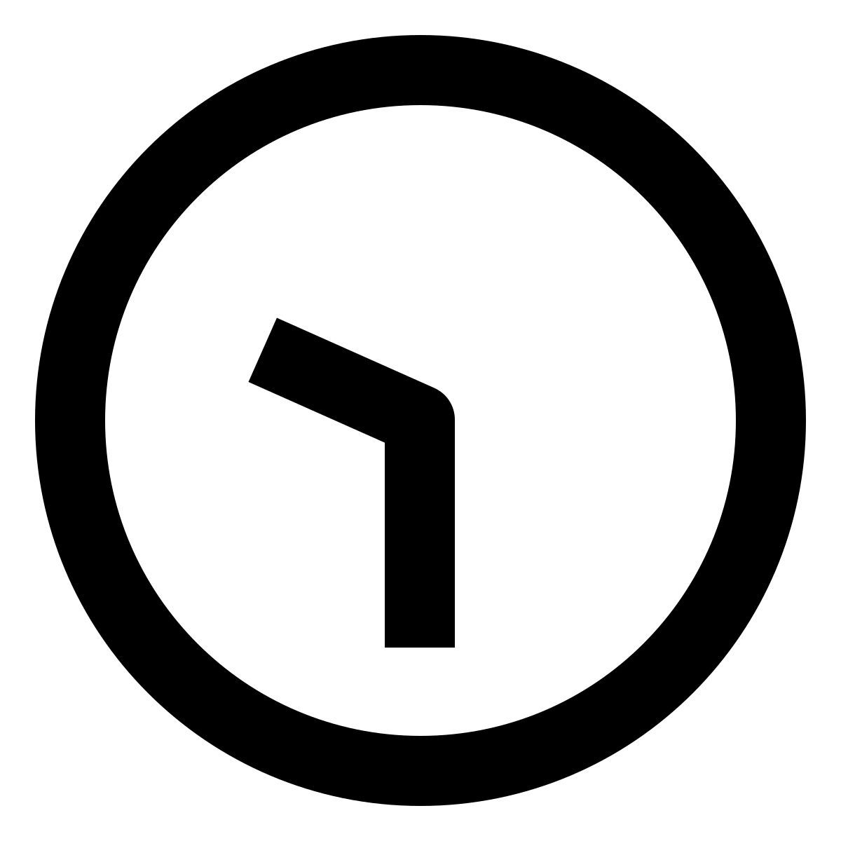 clock half past ten icon