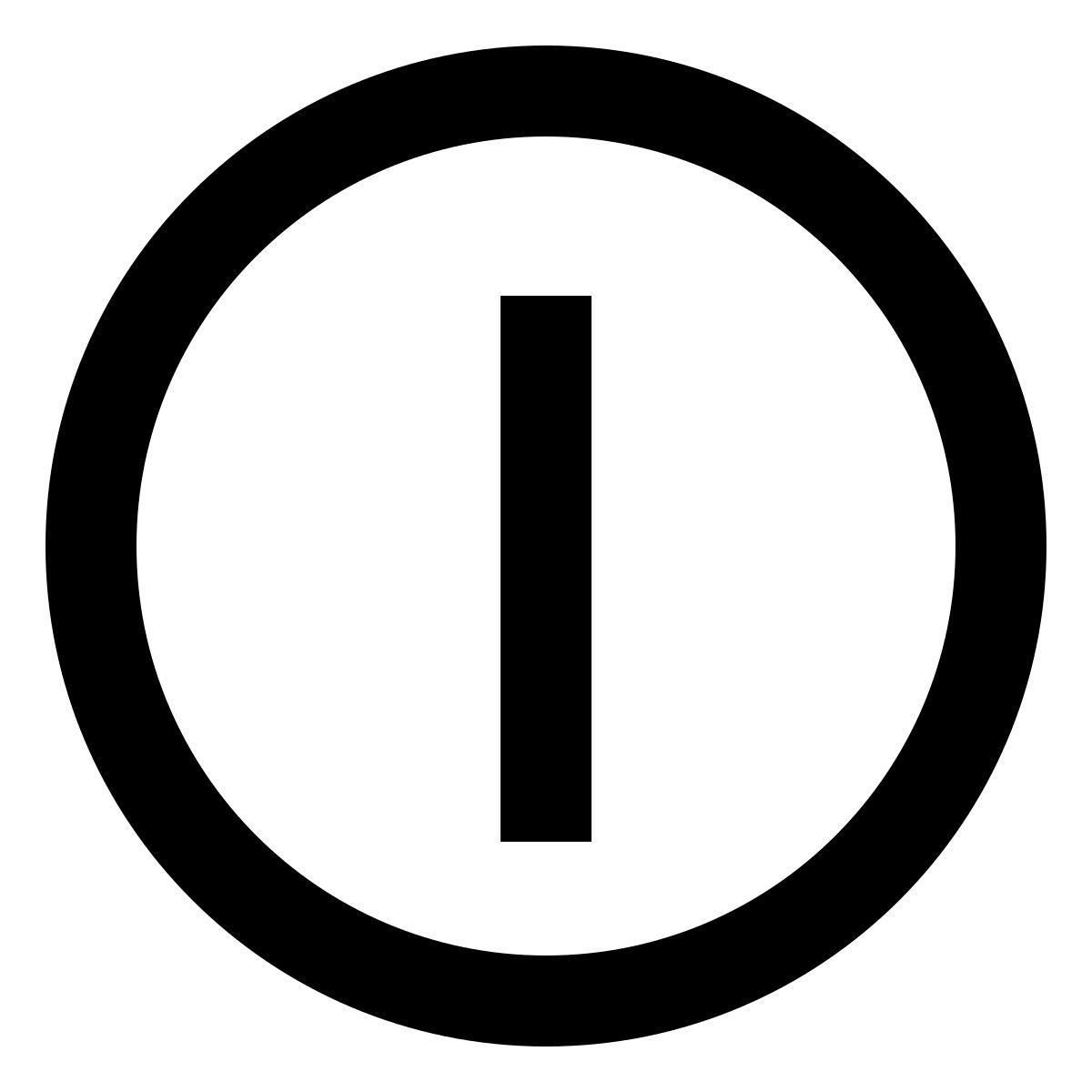 clock half past twelve icon
