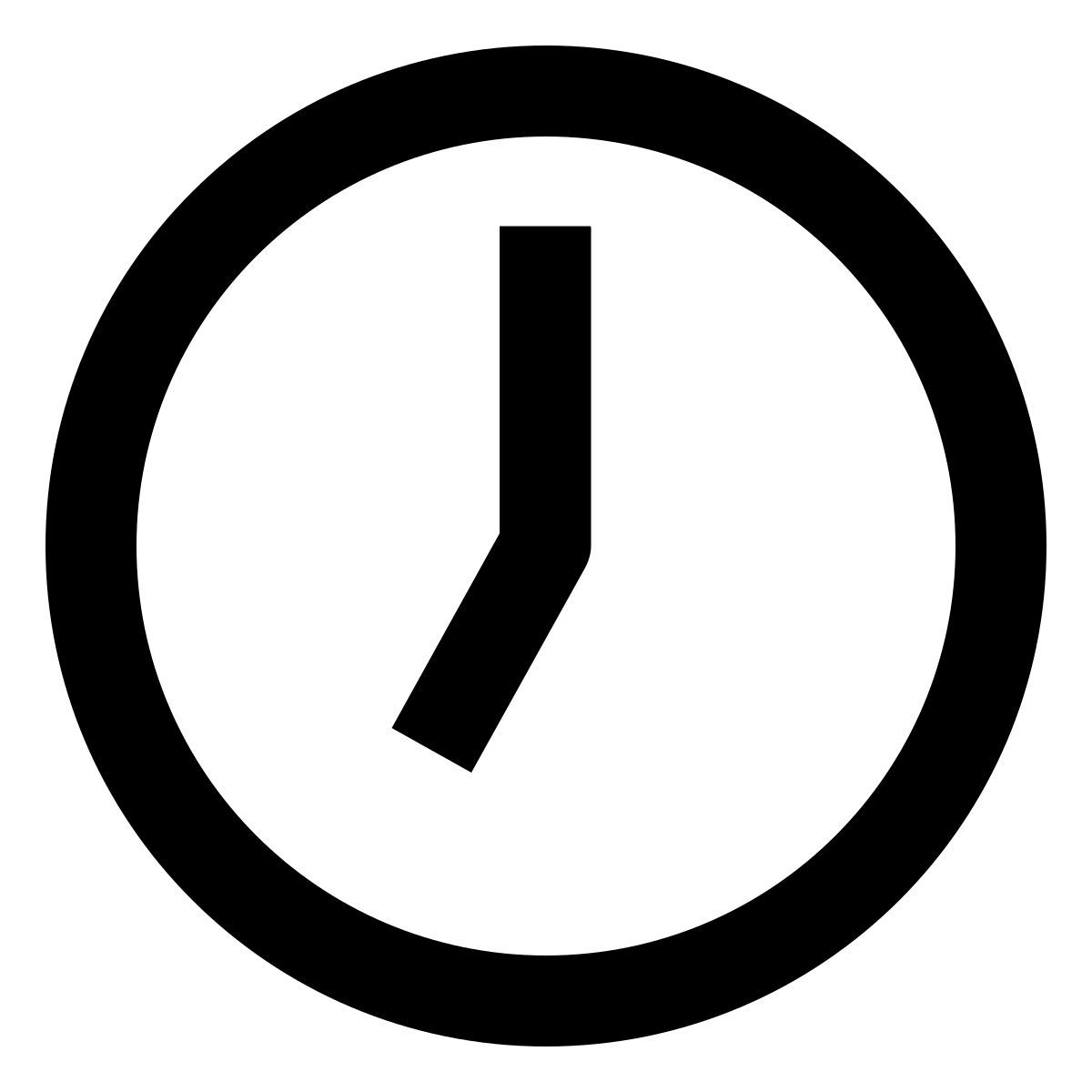 clock seven icon