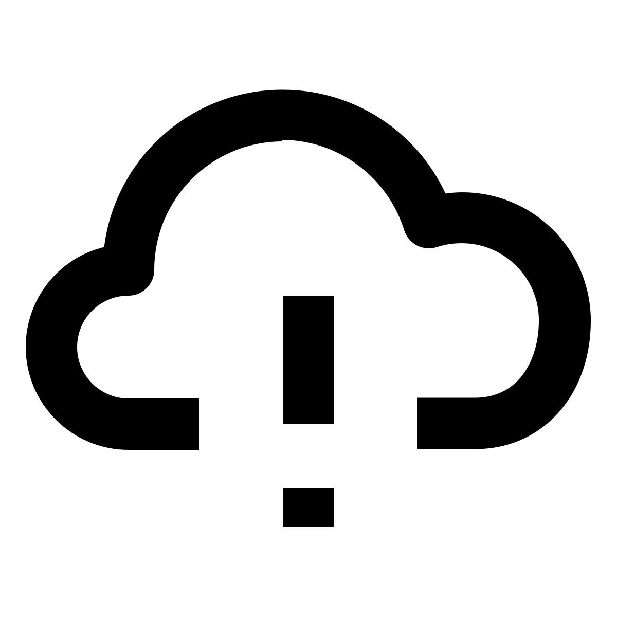 cloud exclamation icon