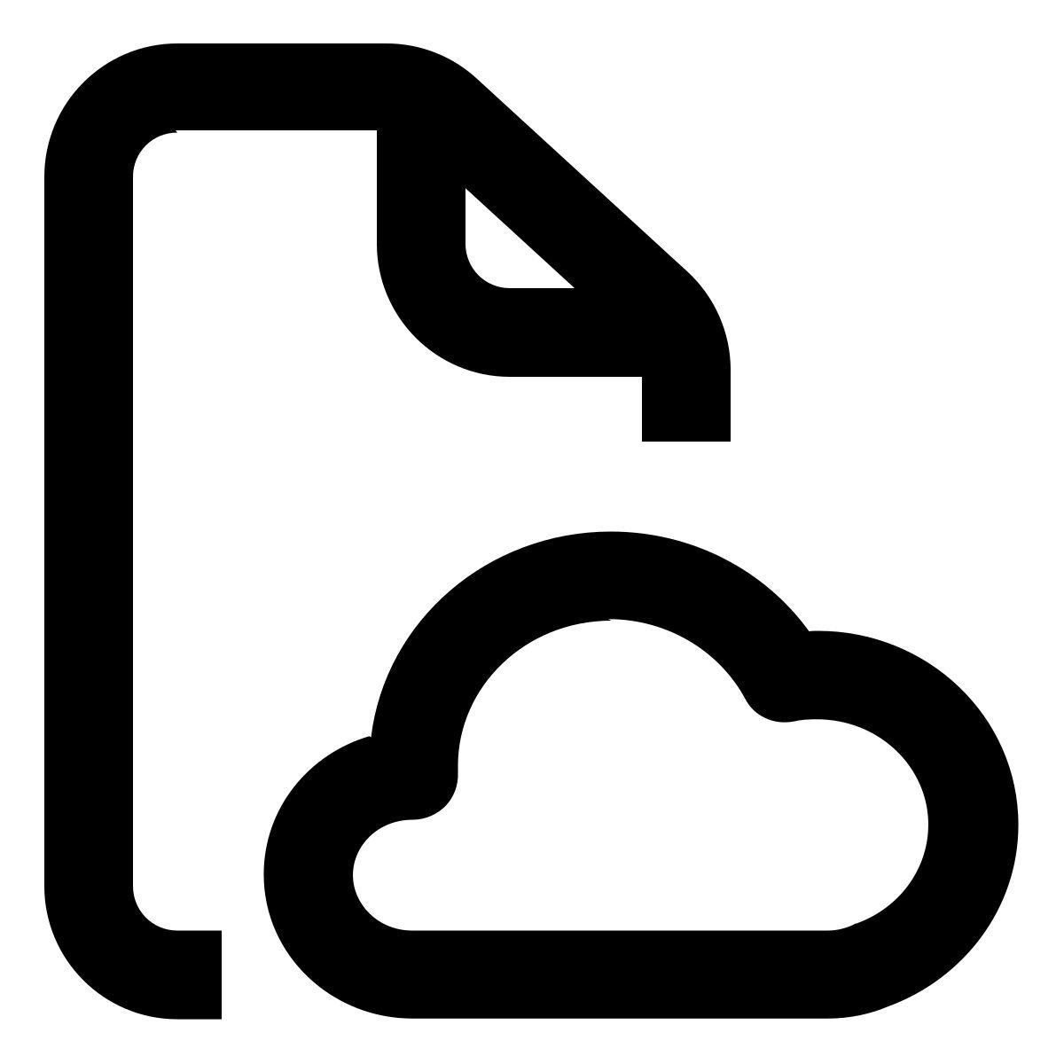 cloud file icon