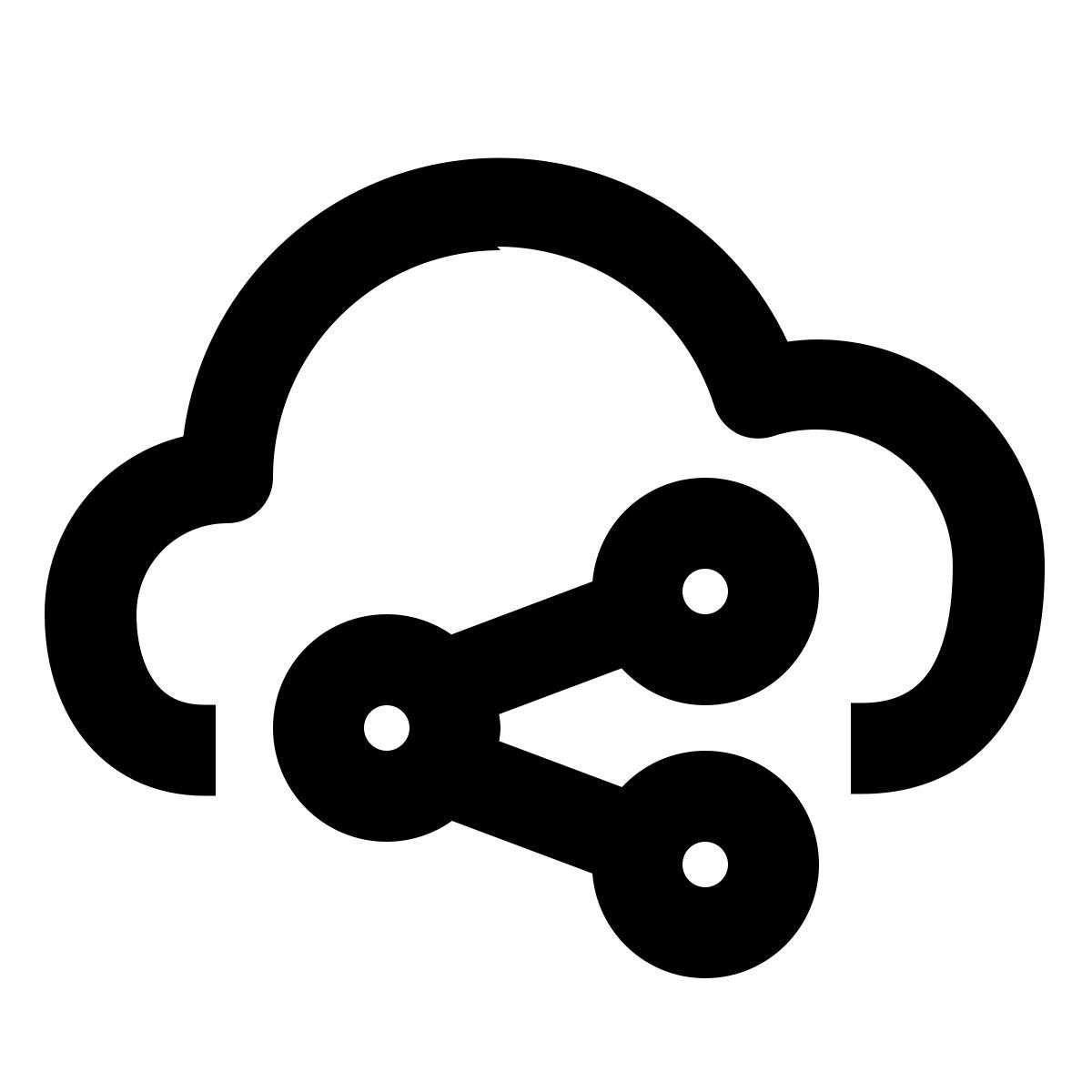 cloud share icon