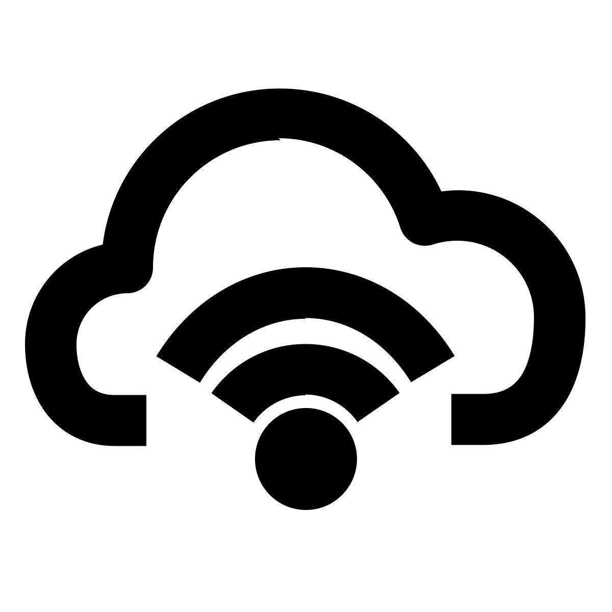 cloud wifi icon