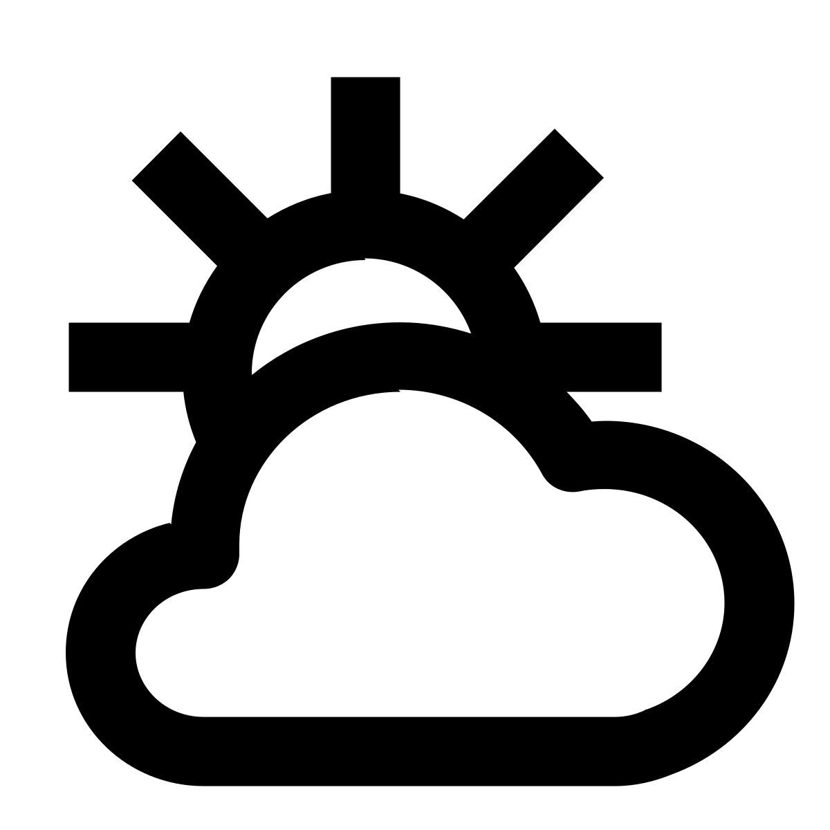 cloudy icon
