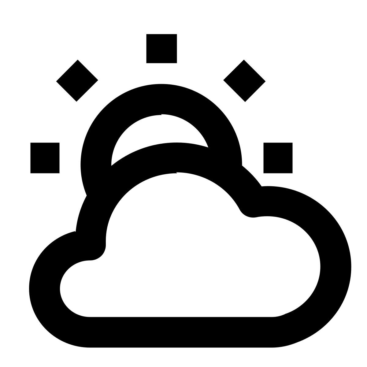 cloudy icon
