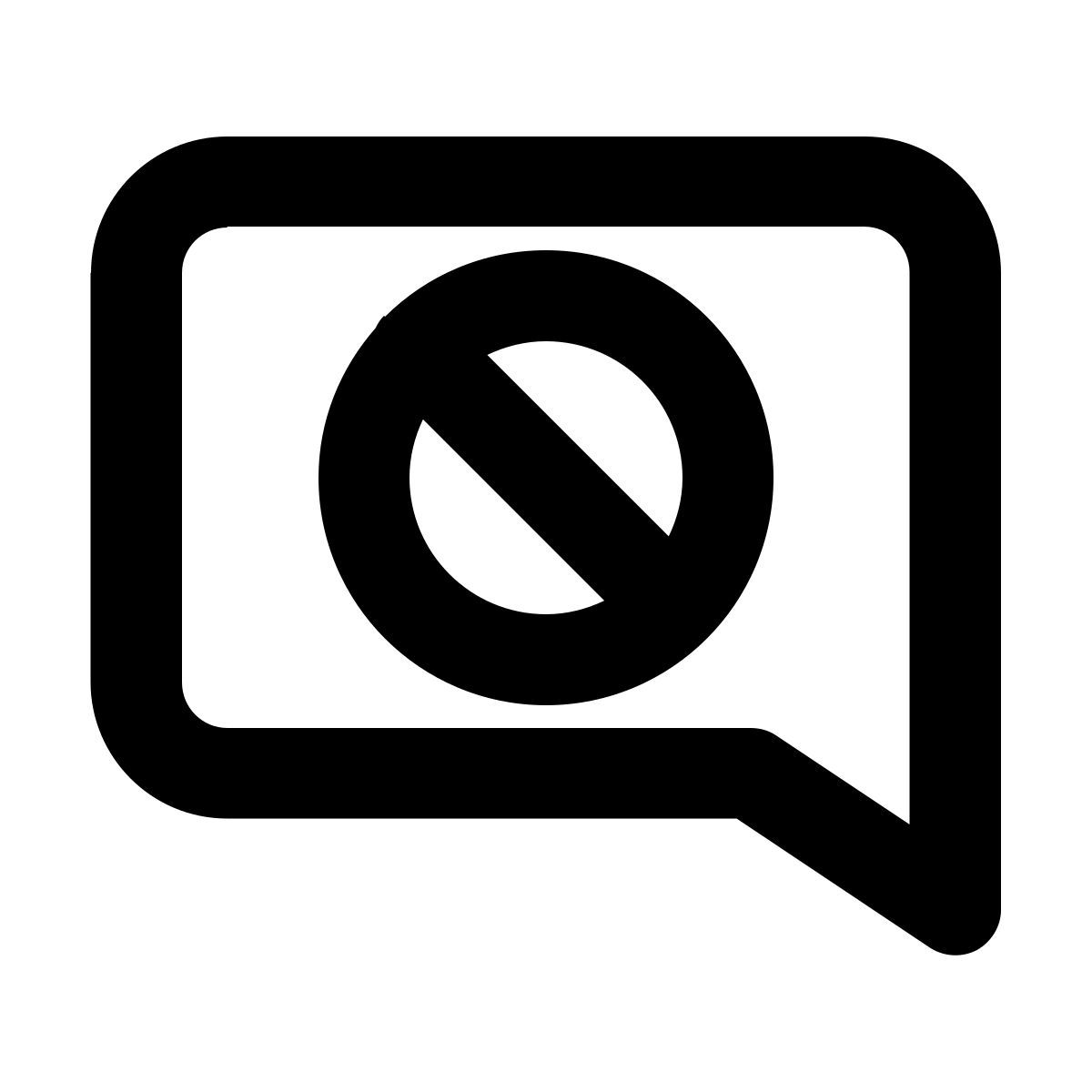 Bloco de comentários icon