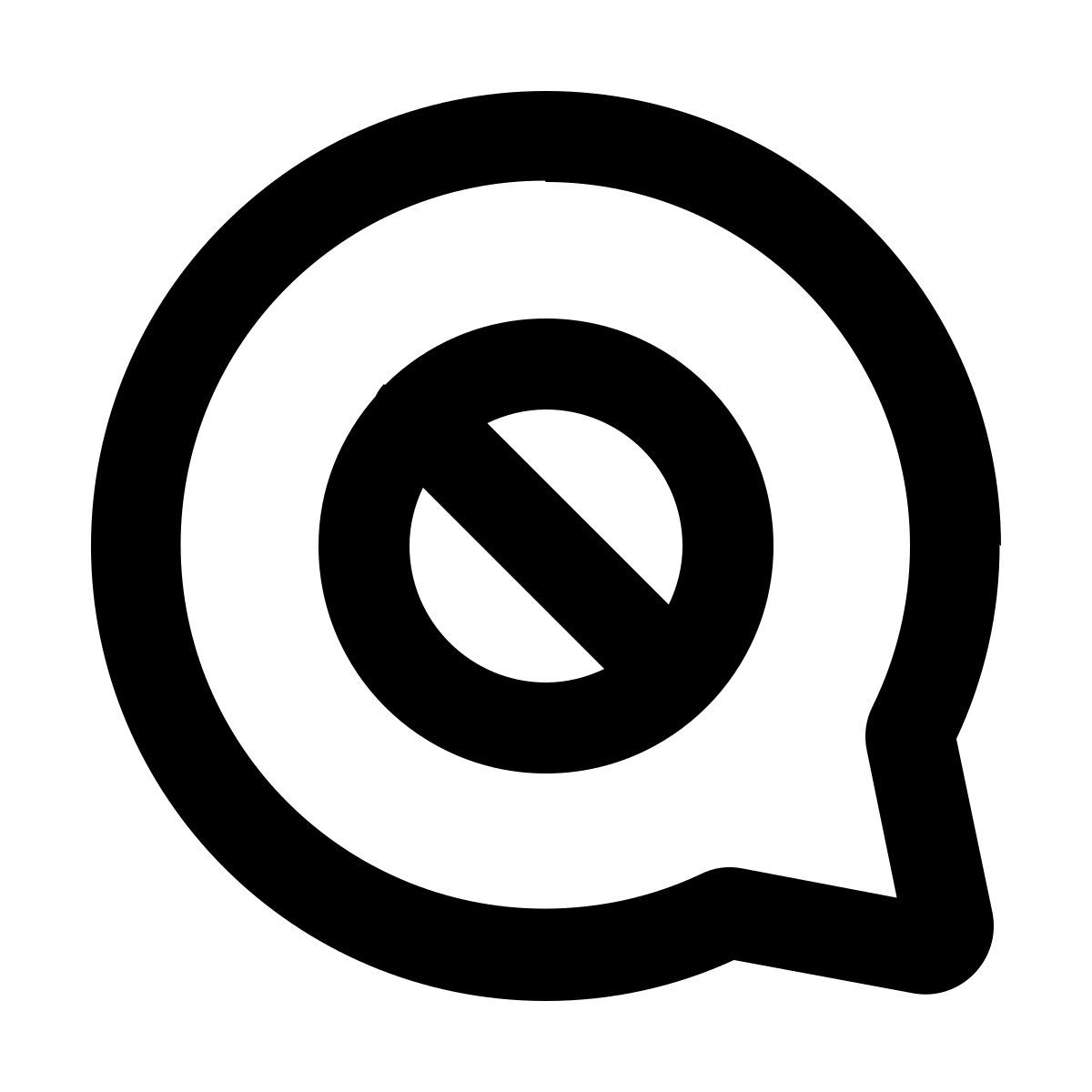 bloco de comentários icon
