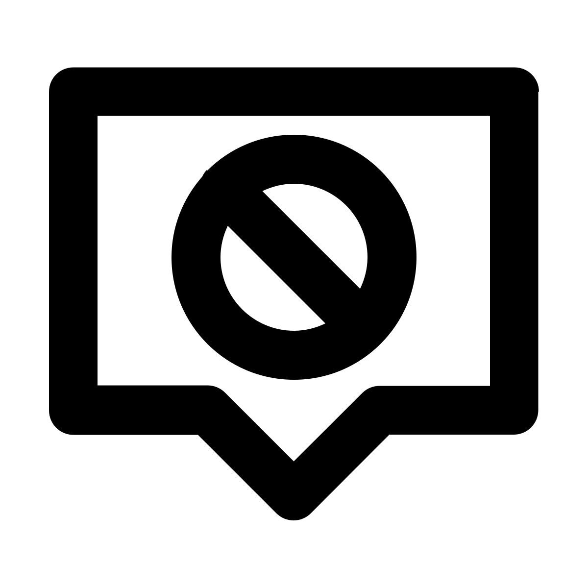 bloco de comentários icon