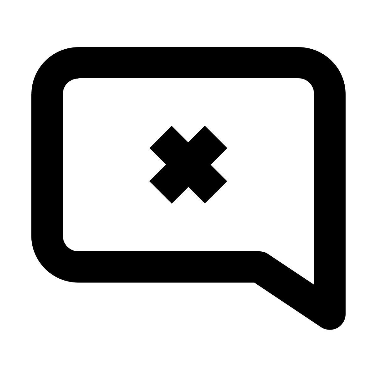 commentaire croisé icon