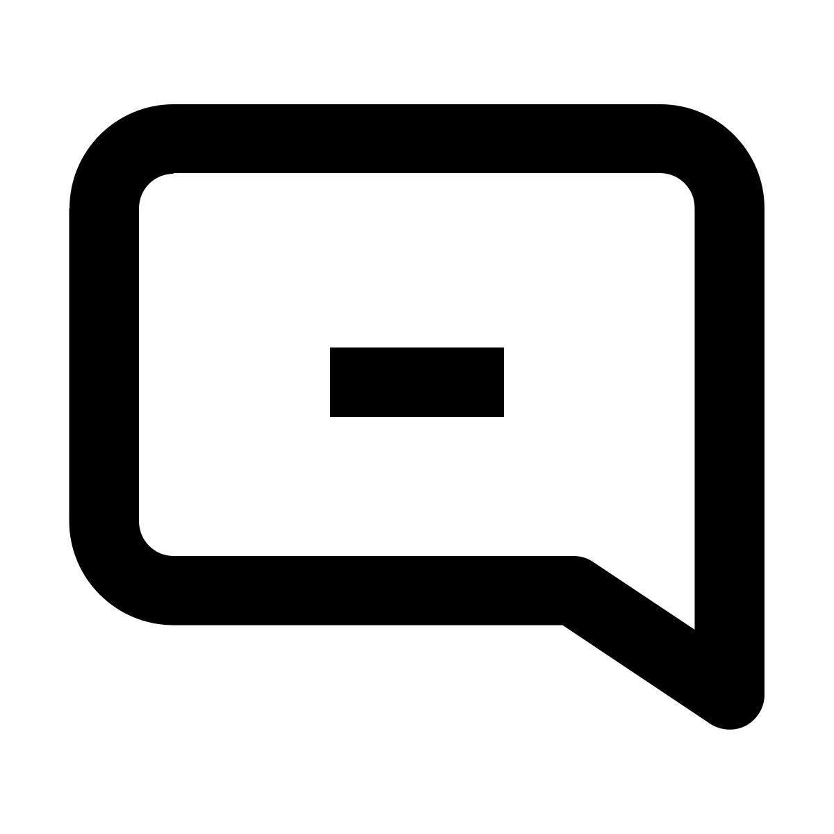 댓글 줄이기 icon