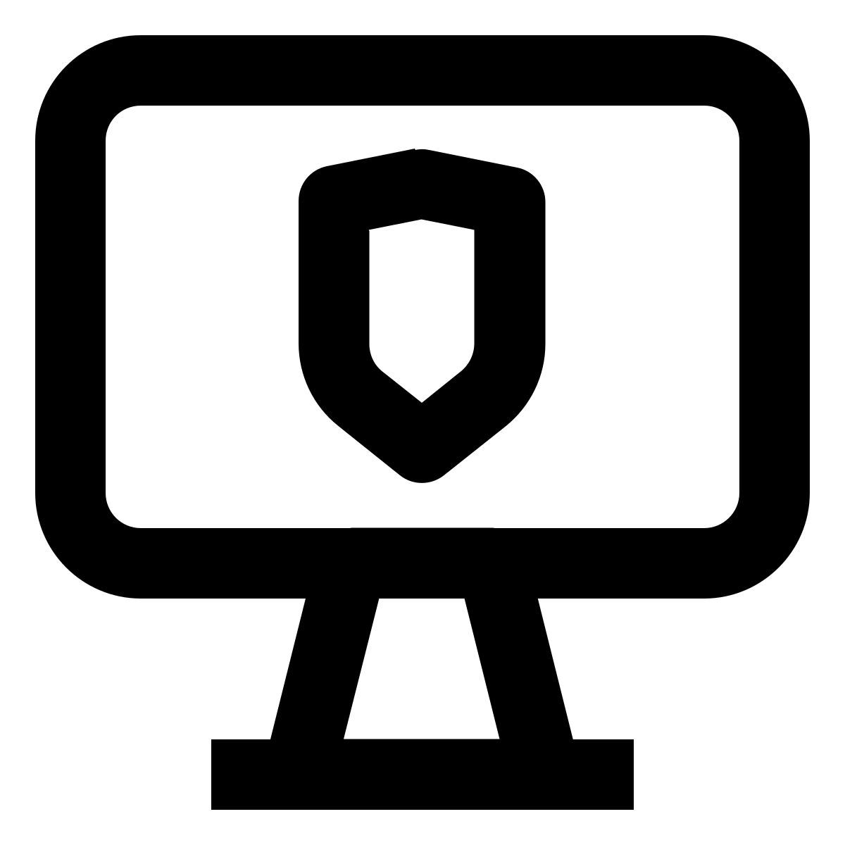computer shield icon