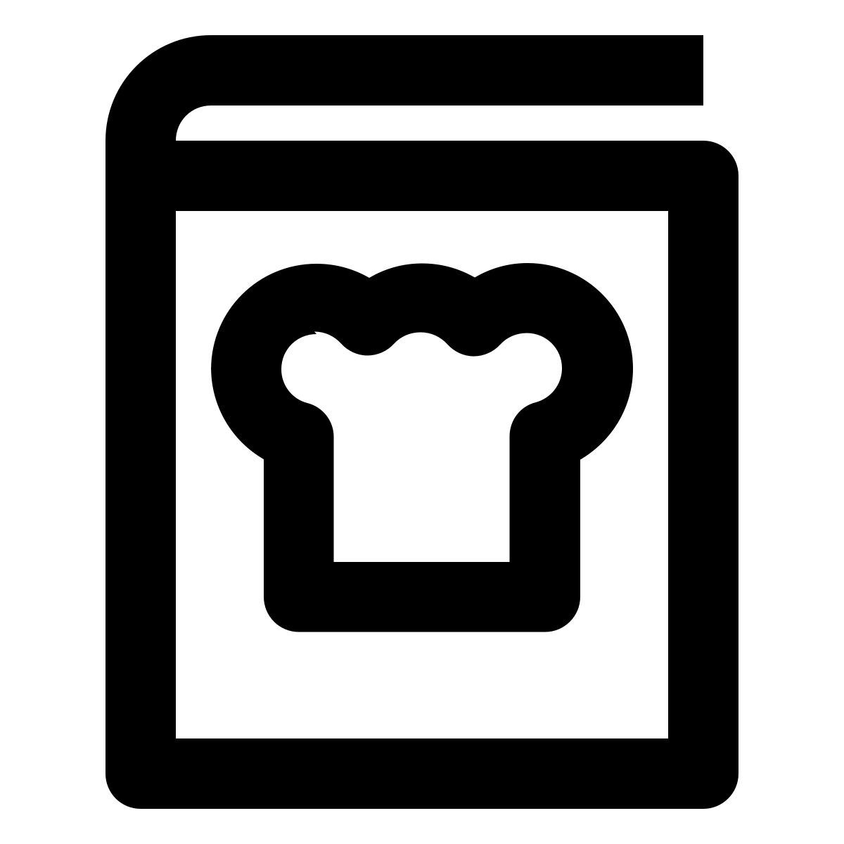 cook book icon