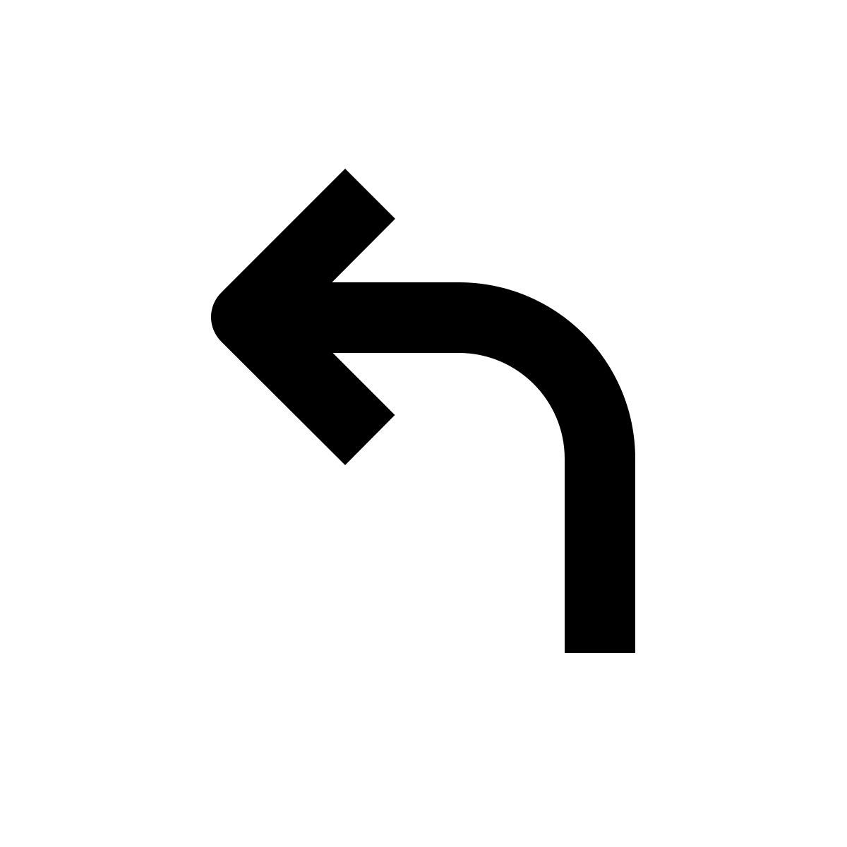 corner up left icon