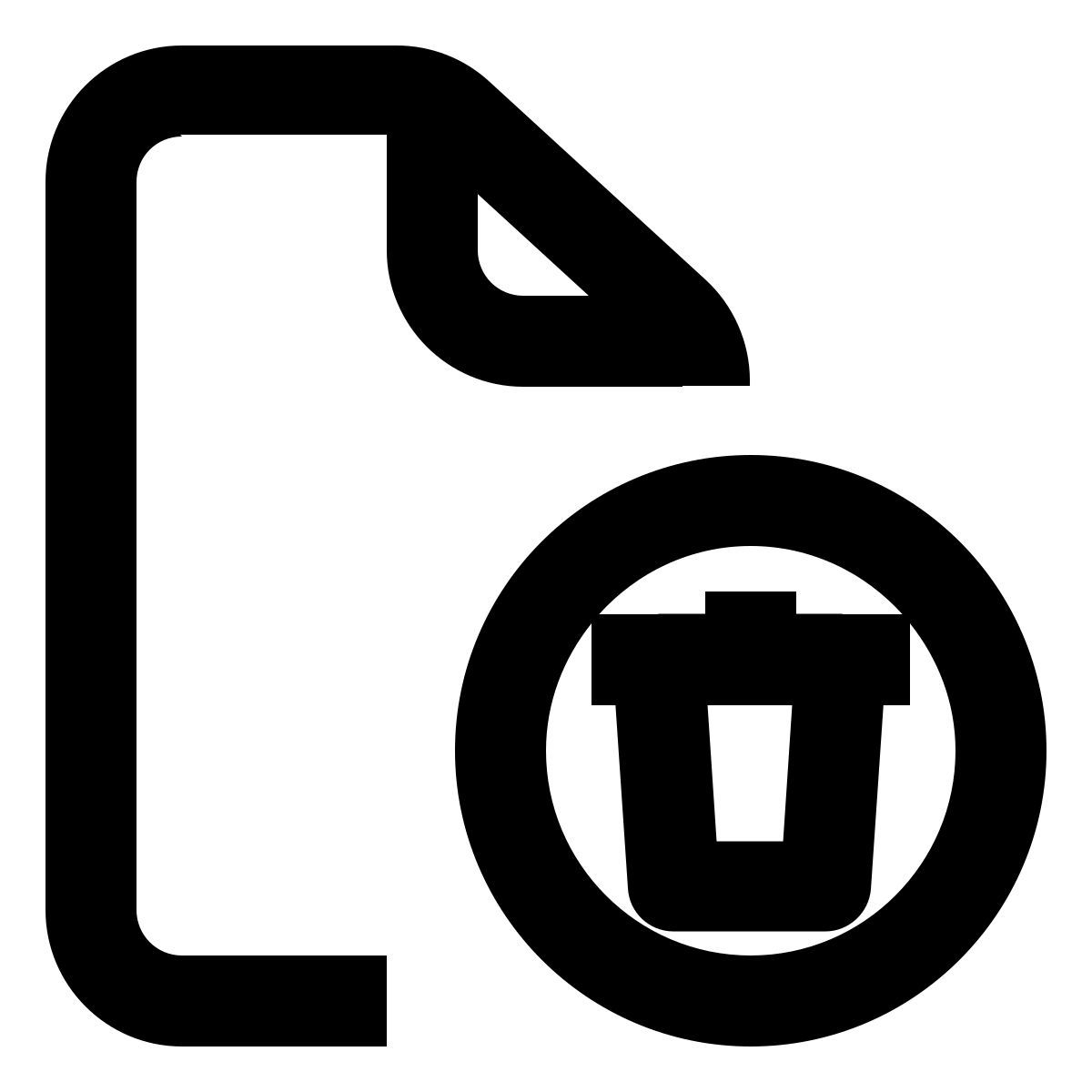 delete icon