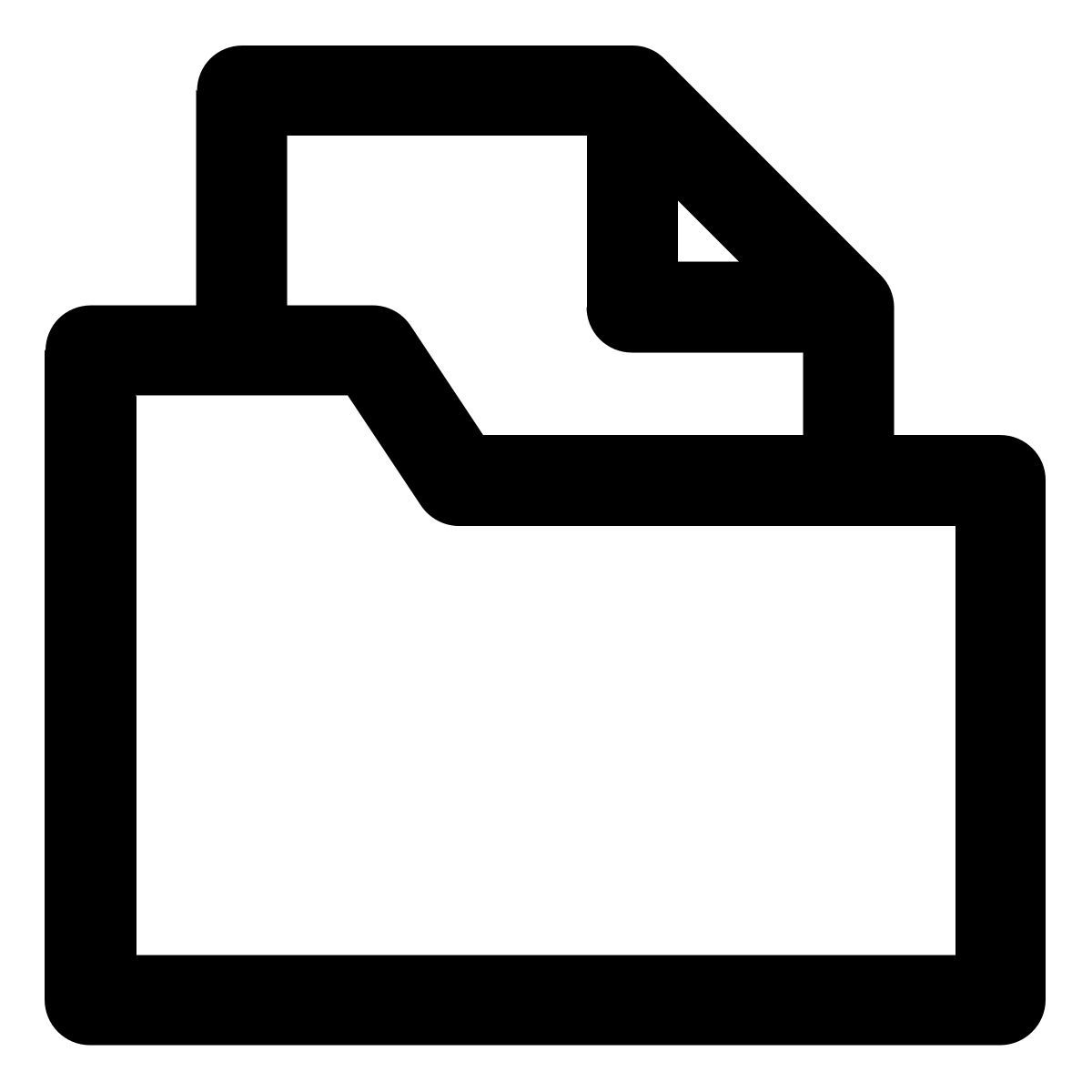 document folder icon