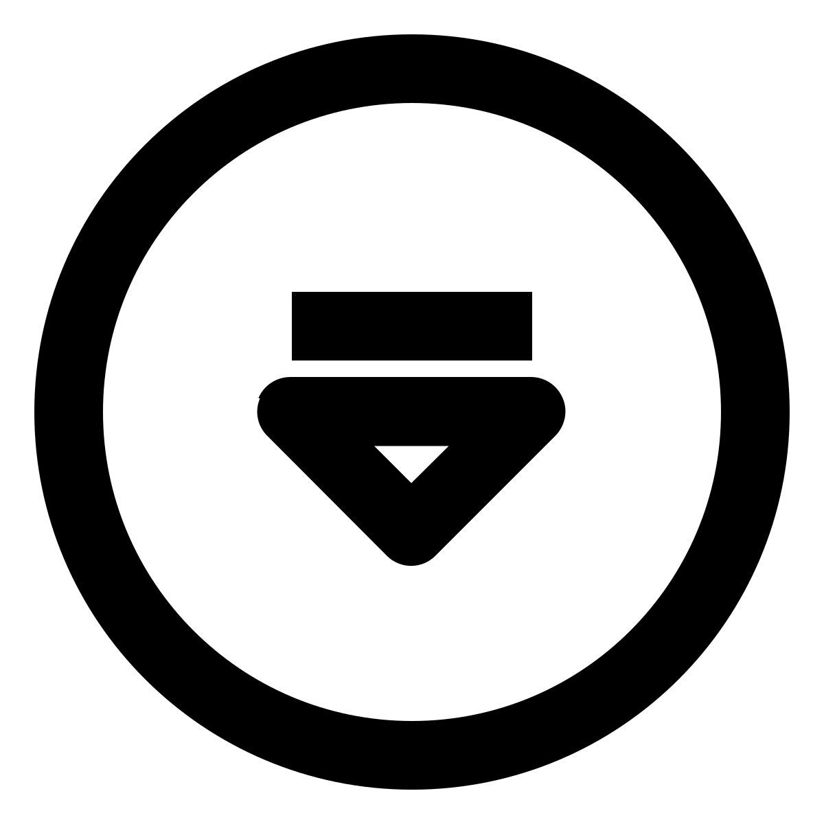 down arrow icon
